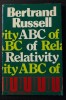 ABC of Relativity, Bertrand Russell, Ed. a III-a revizuita, Felix Pirani, Unwin Paperbacks, 1977, Filosofie, Stiinta
