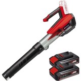Einhell GP-LB 18/200 Li E PXC + Twinpack CB - Suflanta de gradina 670 m3/h + Set 2 acumulatori Li-Ion 18 V 2.5 Ah