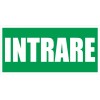 Indicator intrare Sun Prints, RO / EN, PVC, dreptunghiular, 20 x 10 cm