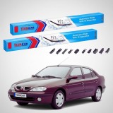 Cumpara ieftin Ștergătoare Renault Megane I Classic Sedan 1996-2003 | Set Față Flat Premium &ndash; TeamCar&reg;