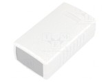 Carcasă ABS gri deschis IP54 50x90x32mm