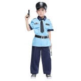 Costum politist KidMania&reg; pentru copii 7-8 ani 120-130 cm