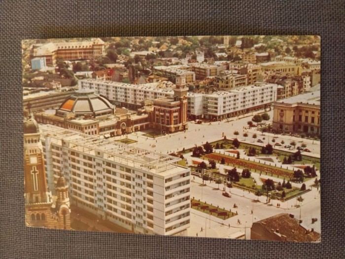 CPIB 23129 CARTE POSTALA - VEDERE DIN PLOIESTI, RPR, SCRISA SI NECIRCULATA, DATATA: 1965