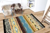 Covor Modern, Kolibri Country 11335 , Diferite Dimensiuni, Multicolor - 67x130