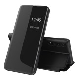 Husa Huawei P20 Pro Eco Leather View flip tip carte, negru