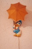 Lampă de noapte vintage, model rățoiul Donald