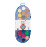 Cumpara ieftin Acuarele Morocolor Primo, cu pensula, diametru pastila 30 mm, 22 culori