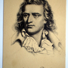 P.034 CARTE POSTALA FRIEDRICH VON SCHILLER POET