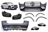 Un pachet de design tip GLE63 potrivit pentru Mercedes GLE Coupe C167 2020-2023, cu bara spate si faruri LED Performance AutoTuning