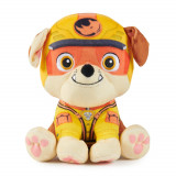 Jucarie de plus, Paw Patrol, Jungle Pups, Rubble, 20 cm, 20144251