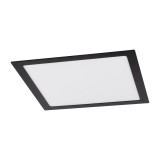 Mini Panou LED Patrat Negru ST 24W 6400K IP40 - NOVELITE