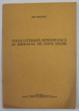 VIATA LITERARA ROMANEASCA IN ARDEALUL DE DUPA UNIRE de ION BREAZU , 1934