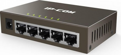 Ip-com 5-port 10/100/1000mbps desktop switch gigabit g1005 standards&amp;amp;protocols: ieee802.3 ieee802.3u、ieee802.3ab、ieee802.3x foto