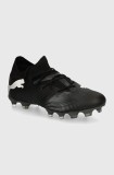 Puma ghete de fotbal korki Future 7 Match culoarea negru, 107715