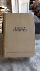 TEORIA STATISTICII foto