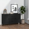 VidaXL Servantă, negru, 100x36x60 cm, lemn compozit 812520