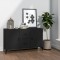 vidaXL Servantă, negru, 100x36x60 cm, lemn compozit 812520