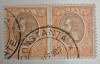 Romania 1900-11 Carol I, 2 LEI, 51L / WZ2, Stampilat