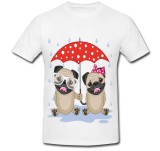 Cumpara ieftin Tricou &quot; Caini sub umbrela &quot;