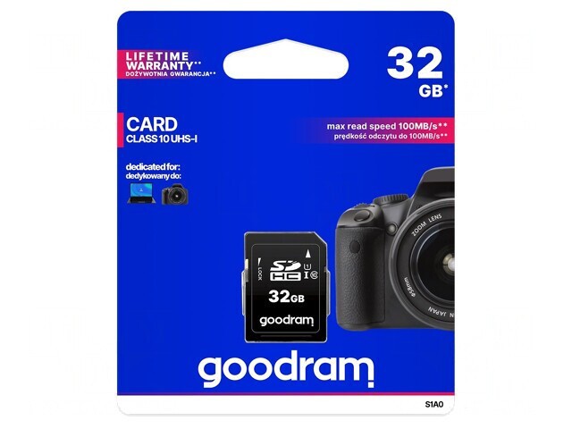 Card de memorie SDHC 32GB Class 10 100MB/s
