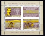 Cumpara ieftin RO 2006 LP 1712b &quot; Centenarul zborului Traian Vuia &quot; ,bloc 3M+1V,colita 370,,MNH, Organizatii internationale, Nestampilat