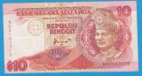 (1) BANCONTA MALAEZIA - 10 RINGGIT, STARE BUNA