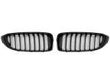 Grila masca fata fata BMW Seria 3 (E92/93), Coupe/Cabrio, 03.2010-12.2013, partea stanga, type M-Performance; negru; cu rame negru lucios; Tuning,