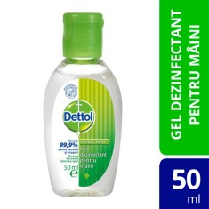 Gel Dezinfectant Dettol pentru maini, 50 ml foto