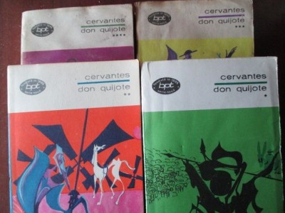 don quijote vol. 1, 2, 3 si 4 foto