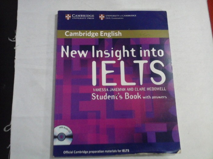 New Insight into IELTS (sublinieri) Student&#039;s Book with answers - Vanessa Jakeman * Clare MCDowell