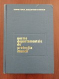 Norme departamentale de protecția muncii - industria chimică 1968