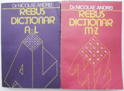 Rebus dictionar (2 volume) &amp;ndash; Nicolae Andrei foto