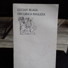 DIN LIRICA ENGLEZA - LUCIAN BLAGA