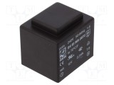 Transformator &icirc;ncapsulat HAHN 2,3VA 240V AC 12V 192mA PCB BVEI