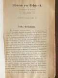 Carte veche stimmen aus osterreich in zwanglosen heften 1881 Viena