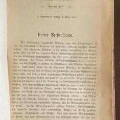 carte veche stimmen aus osterreich in zwanglosen heften 1881 Viena