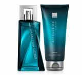 Cumpara ieftin Set Attraction Closer pentru Barbati, Apa de Toaleta 75 ml + Gel de Dus Corp si Par 200 ml, Avon