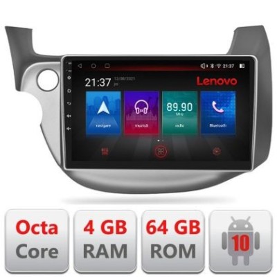 Navigatie Honda Fit 2008-2013 Android radio gps internet Octa Core 4+64 LTE Kit-fit-08+EDT-E509-PRO CarStore Technology foto