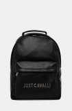 Just Cavalli rucsac barbati, culoarea negru, mare, cu imprimeu, 77QA4B11 ZSA48