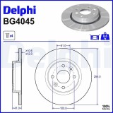 Disc frana Dacia Logan, Logan II, Sandero, Sandero II; Renault Logan I, Logan/Stepway II, Sandero/Stepway I, Sandero/Stepway II, Thalia III, Twingo