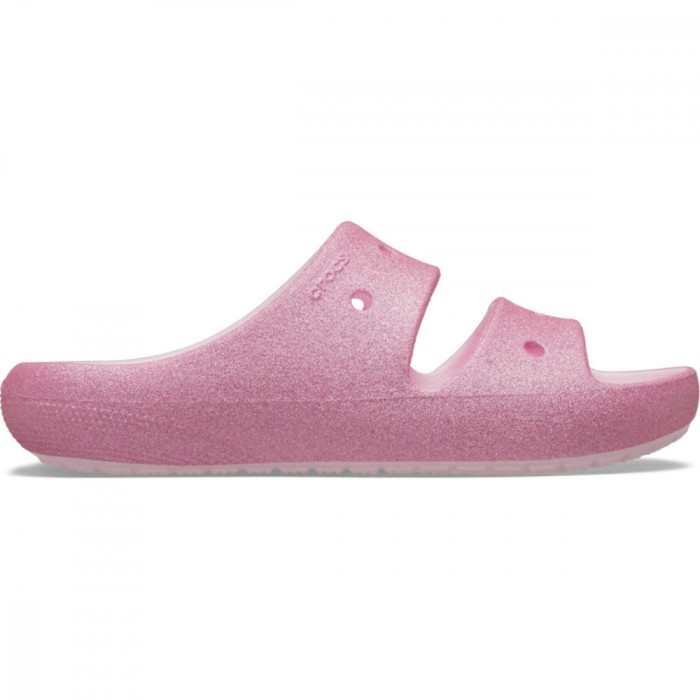 Sandale Crocs Classic Glitter Sandal v2 Kids Roz - Pink Milk