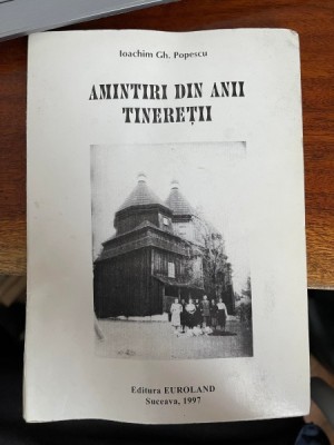 Ioachim Gh. Popescu - Amintiri din anii tineretii foto