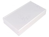 Carcasă aluminiu gri TUF 94x160x32 mm