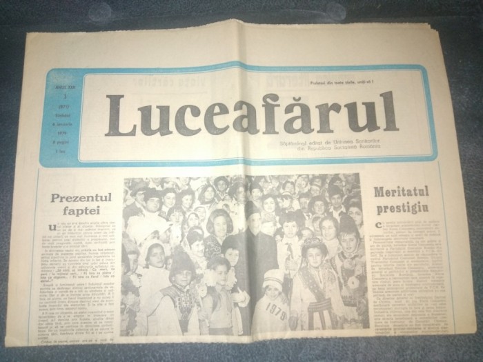 REVISTA LUCEAFARUL 6 IANUARIE 1979
