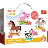 PUZZLE TREFL BABY CLASIC LA FERMA 14 PIESE SuperHeroes ToysZone