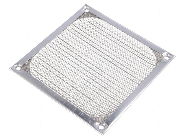 Placă de protecție metalică 120x120mm cu șuruburi