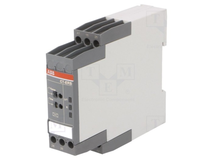 Timer DPDT 0.05s-300h DIN Rail
