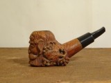 Pipa Bruyere de Antoniewski |Briar sculptat| Piesa semnata veche