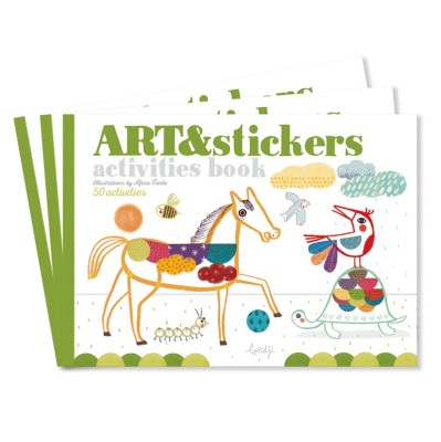 Carte Arta cu stickere, Londji foto