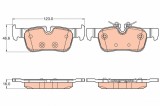 TRW GDB2063 set placute frana,frana disc